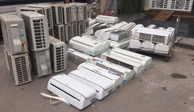 Điều hòa cần được lau chùi sạch sẽ trước khi thanh lý